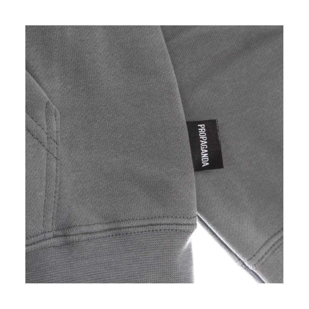 felpa cappuccio uomo scarful eye hoodie GREY