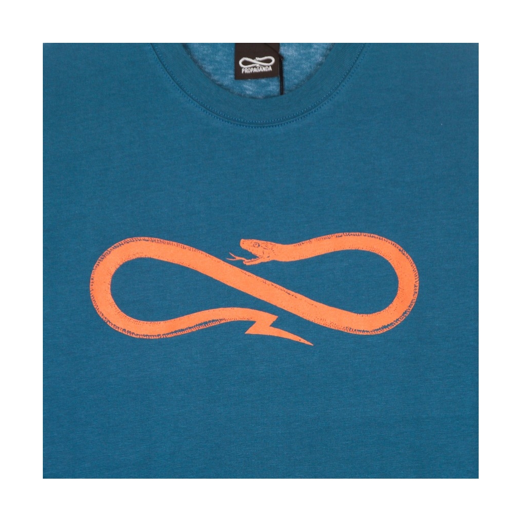 maglietta uomo logo tee PETROL