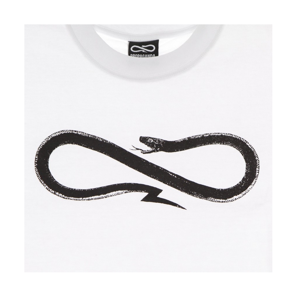 maglietta corta donna logo tee WHITE