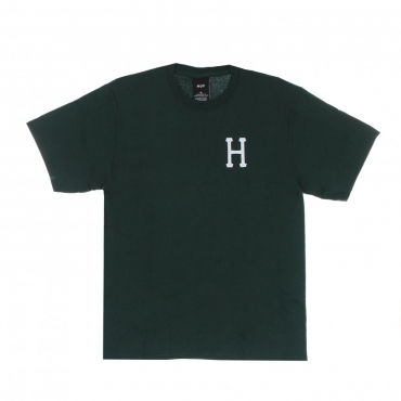 maglietta uomo essentials classic h tee DARK GREEN