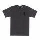 maglietta uomo essentials classic h tee CHARCOAL