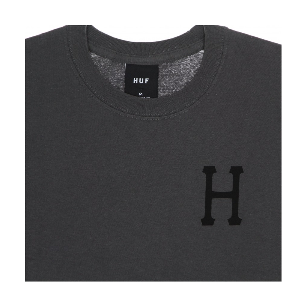 maglietta uomo essentials classic h tee CHARCOAL