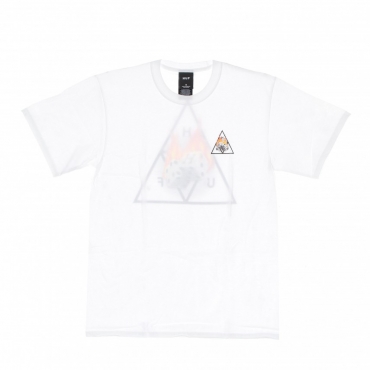 maglietta uomo hot dice triple triangle tee WHITE