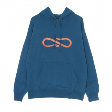 felpa cappuccio uomo logo hoodie PETROL