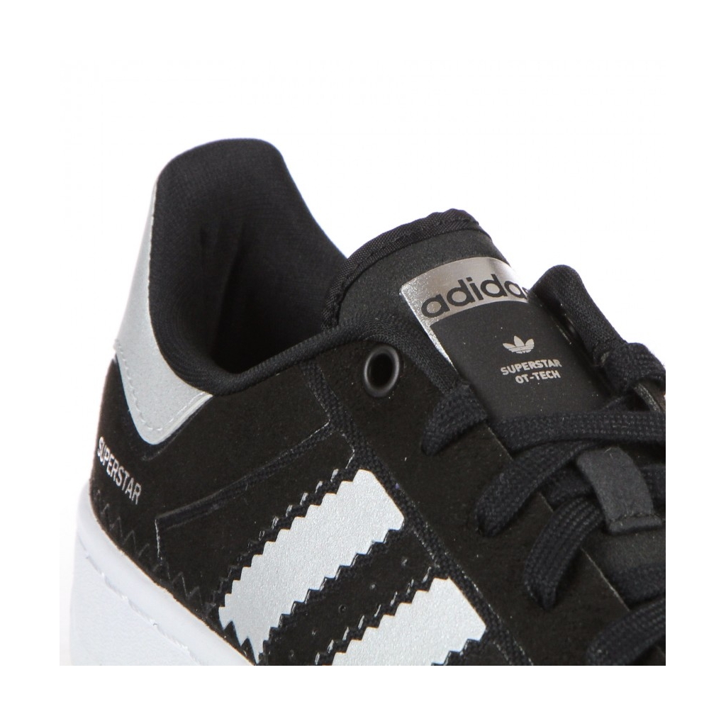 scarpa bassa donna superstar ot tech w CORE BLACK/SILVER METALLIC/CLOUD WHITE