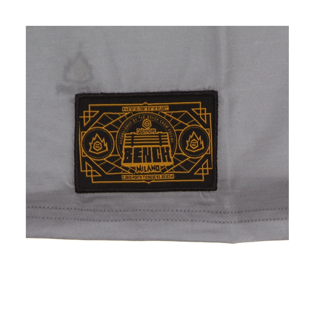 maglietta uomo bench duomo rovesciato tee BLACK/GREY