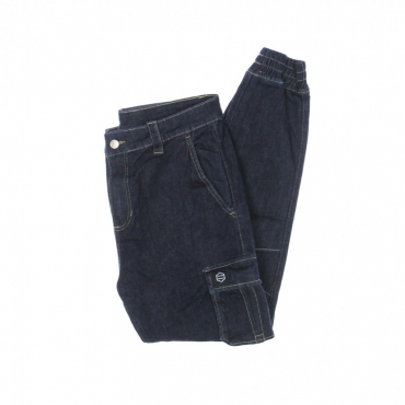jeans uomo cargo long 903 denim pants DENIM BLUE
