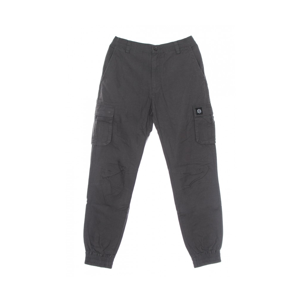 pantalone lungo uomo cargo ripstop ANTHRACITE