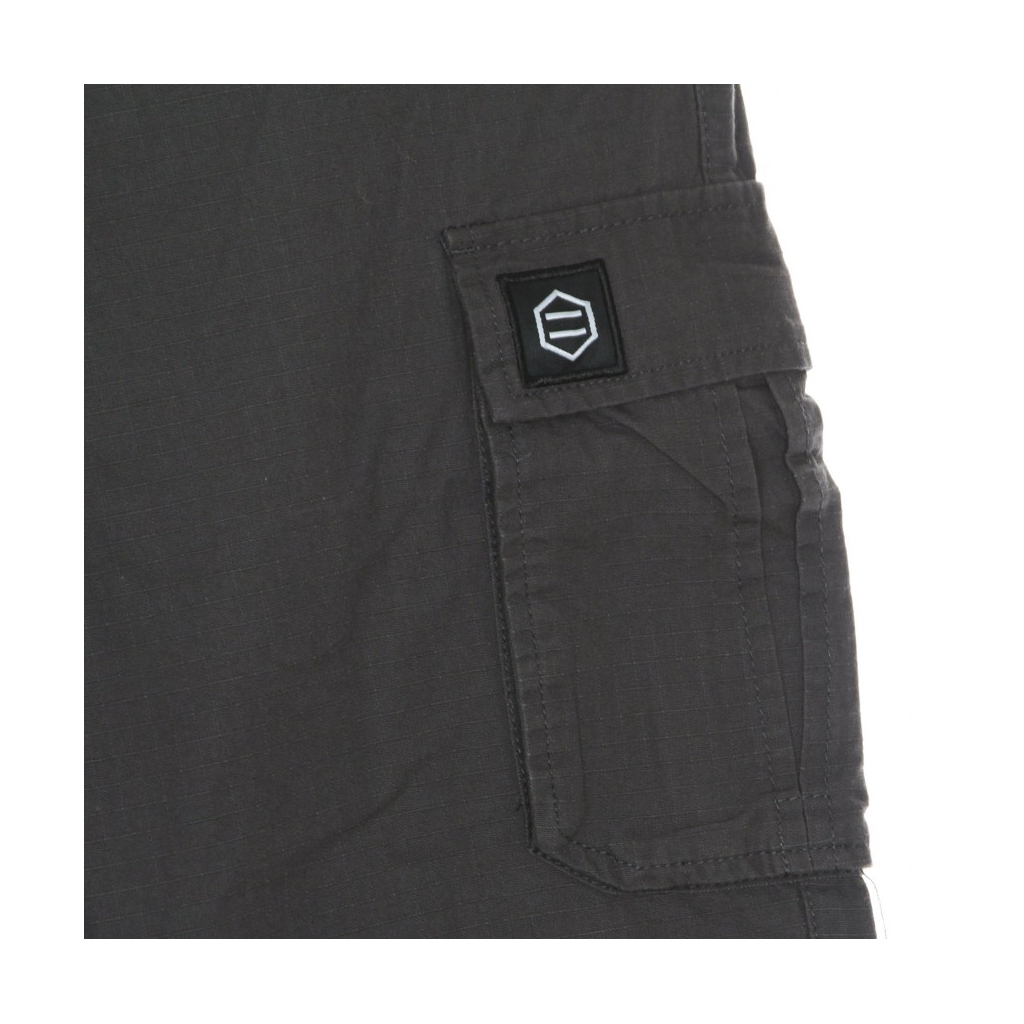 pantalone lungo uomo cargo ripstop ANTHRACITE