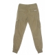 pantalone lungo uomo cargo ripstop BEIGE