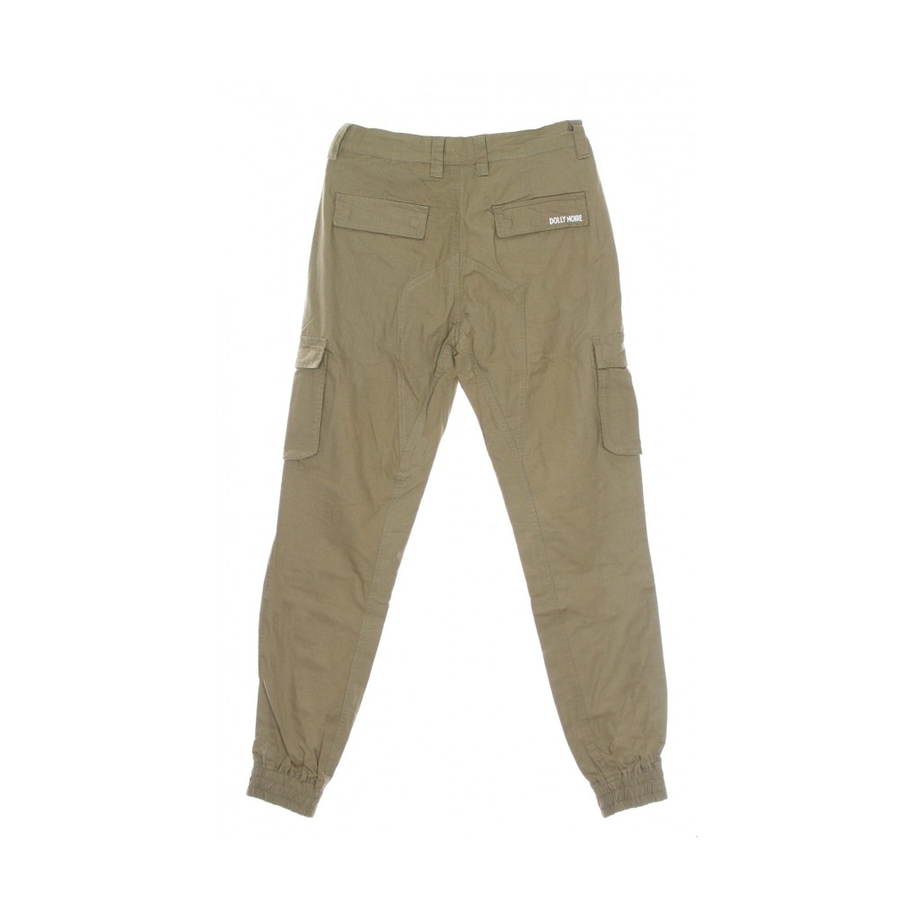 pantalone lungo uomo cargo ripstop BEIGE