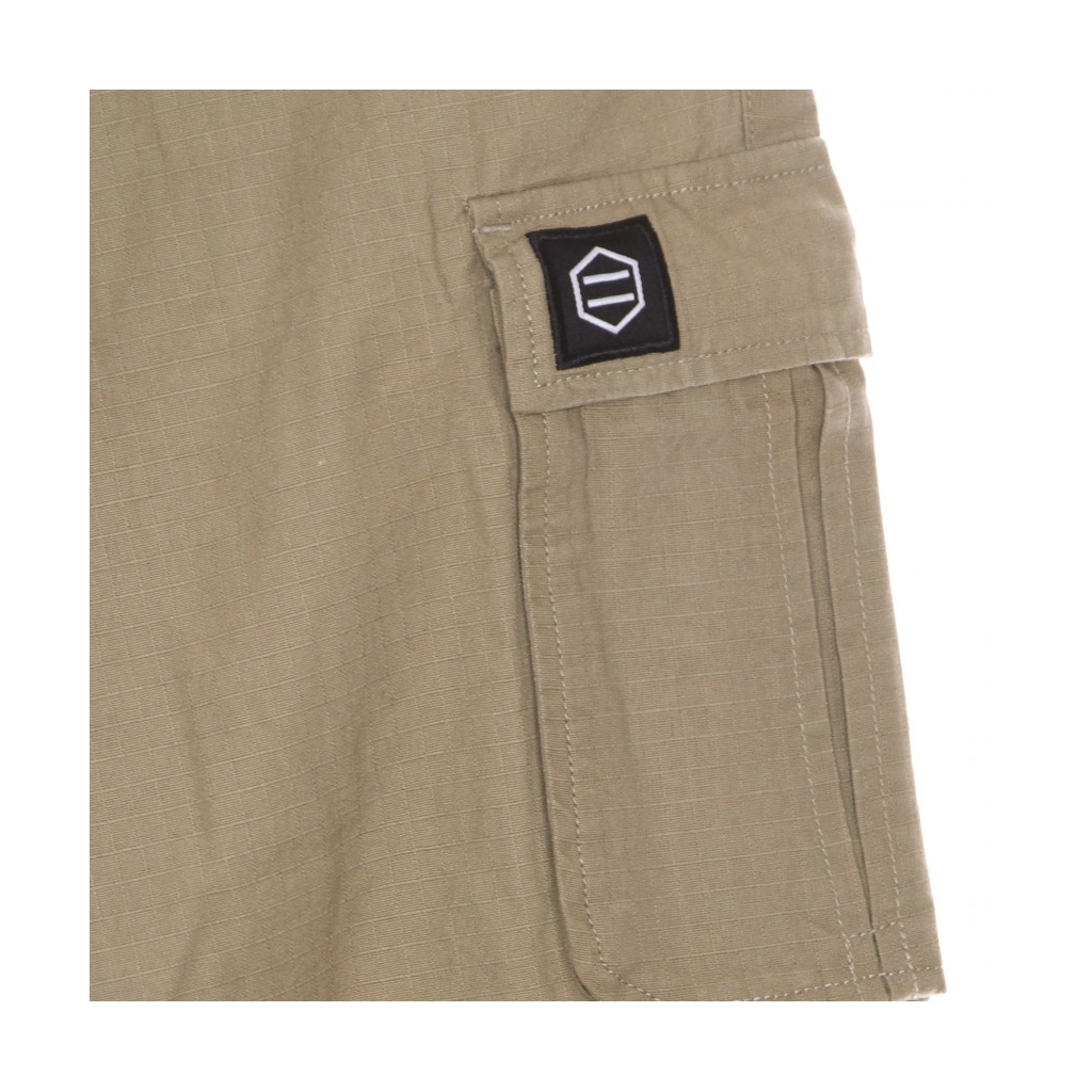 pantalone lungo uomo cargo ripstop BEIGE