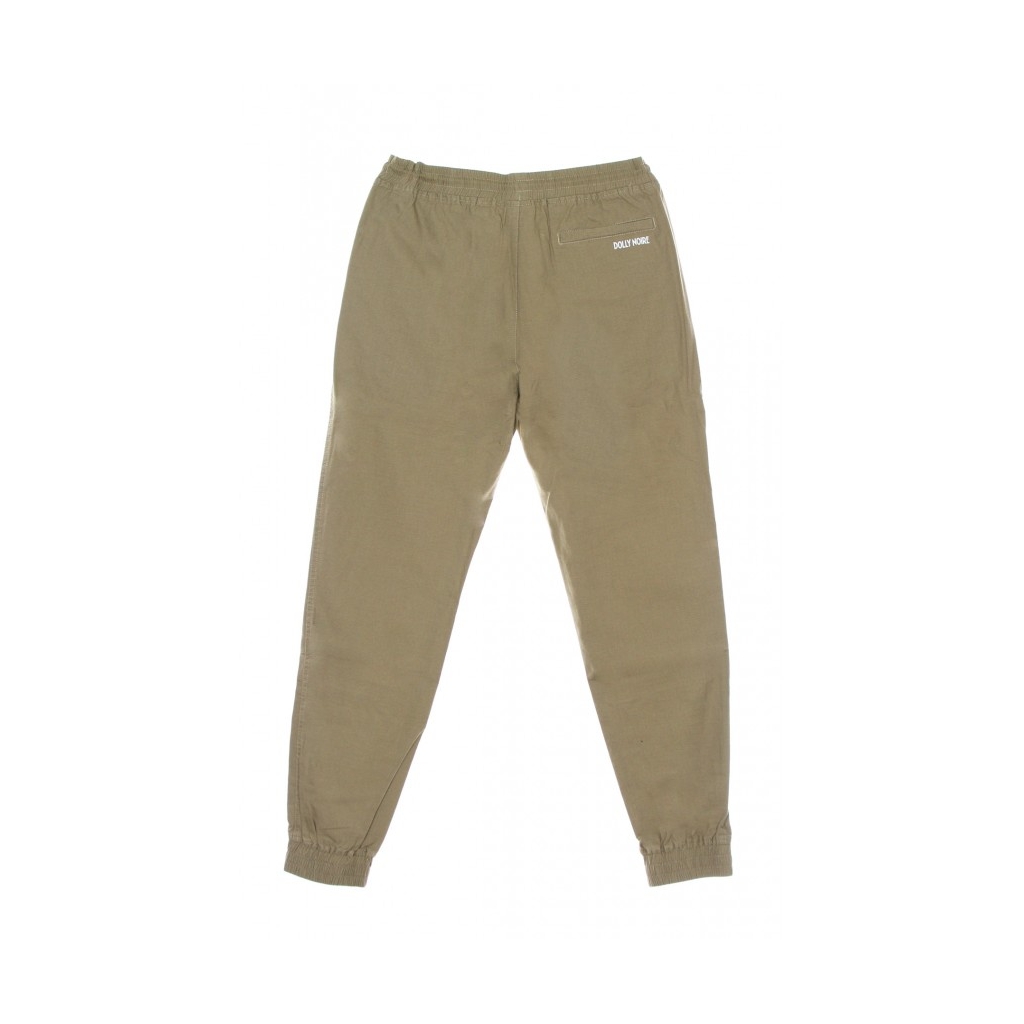 pantalone lungo uomo jogger ripstop BEIGE