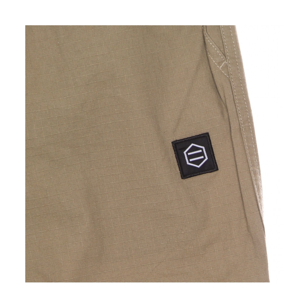 pantalone lungo uomo jogger ripstop BEIGE