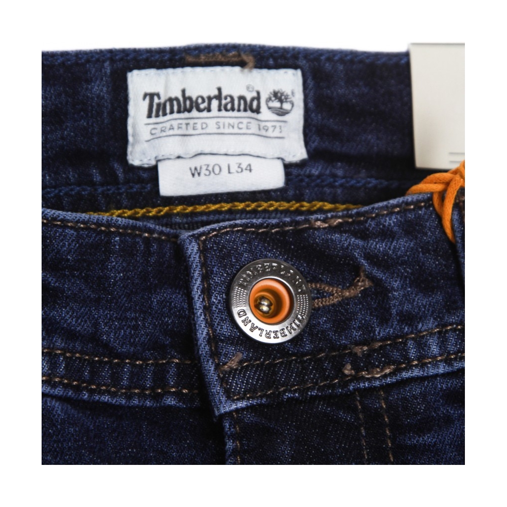 jeans uomo sq l core indigo denim MID INDIGO