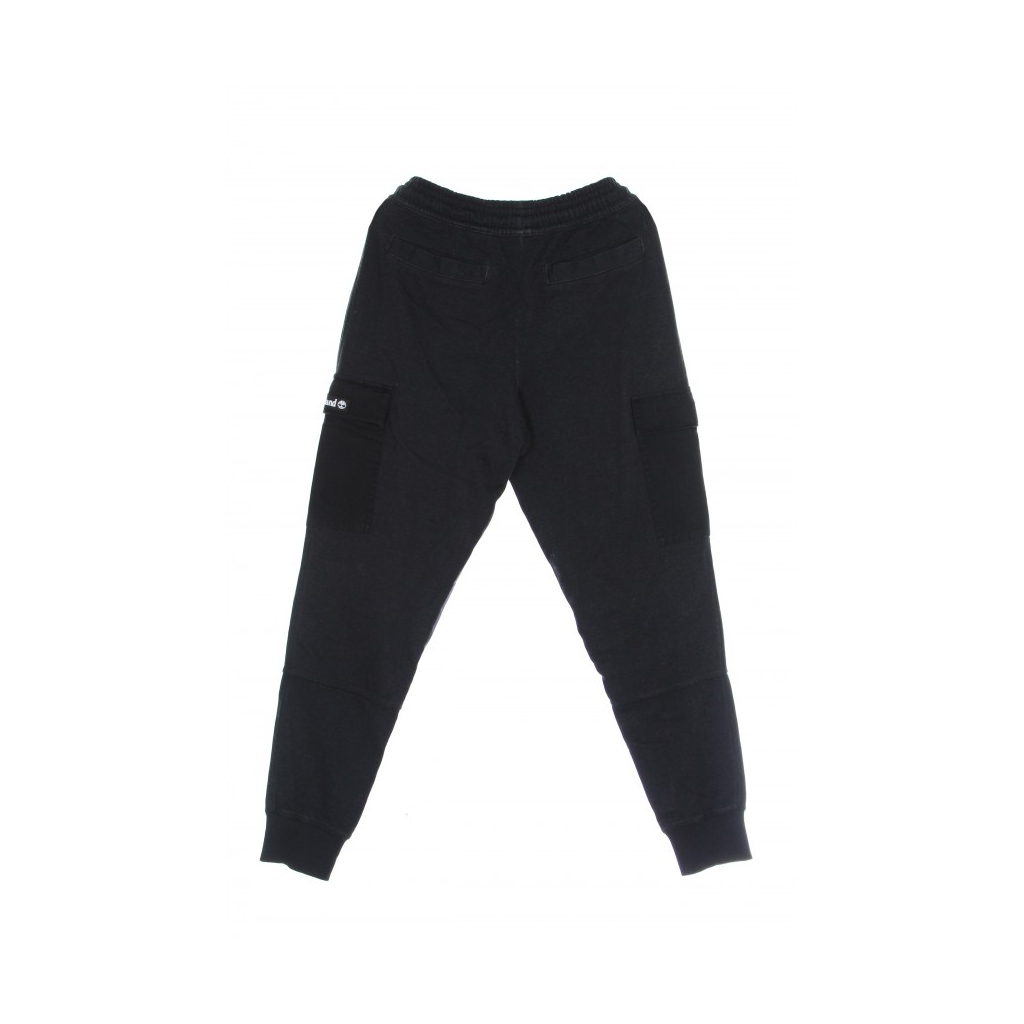 pantalone tuta leggero uomo gd cargo sweatpant BLACK