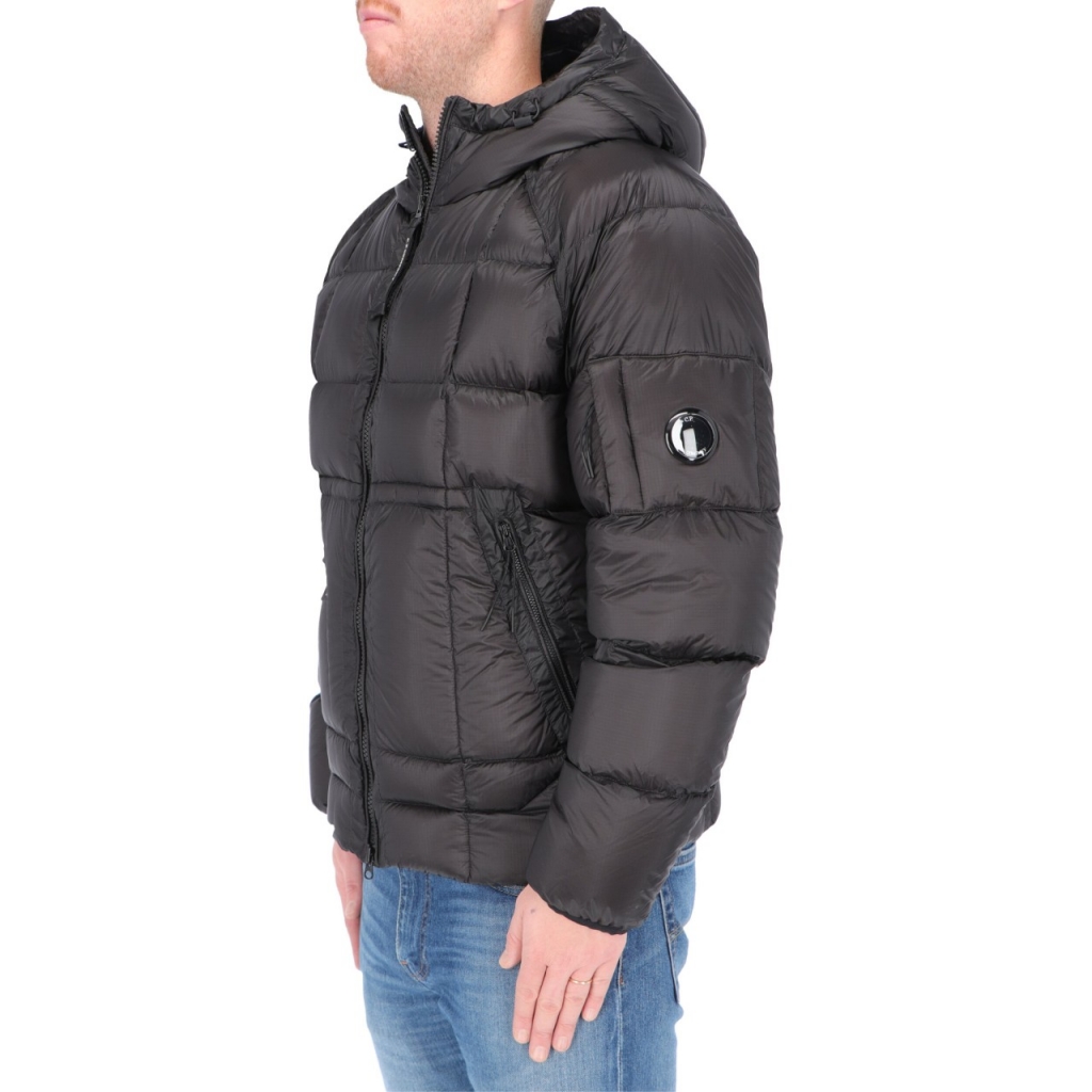 Giacca CP Company Uomo Dd Shell Hooded Jacket 999 BLACK