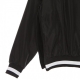 felpa college uomo campus fleece crewneck BLACK