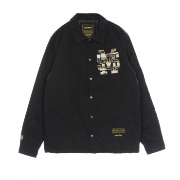 giacca coach jacket uomo monogram jacket BLACK