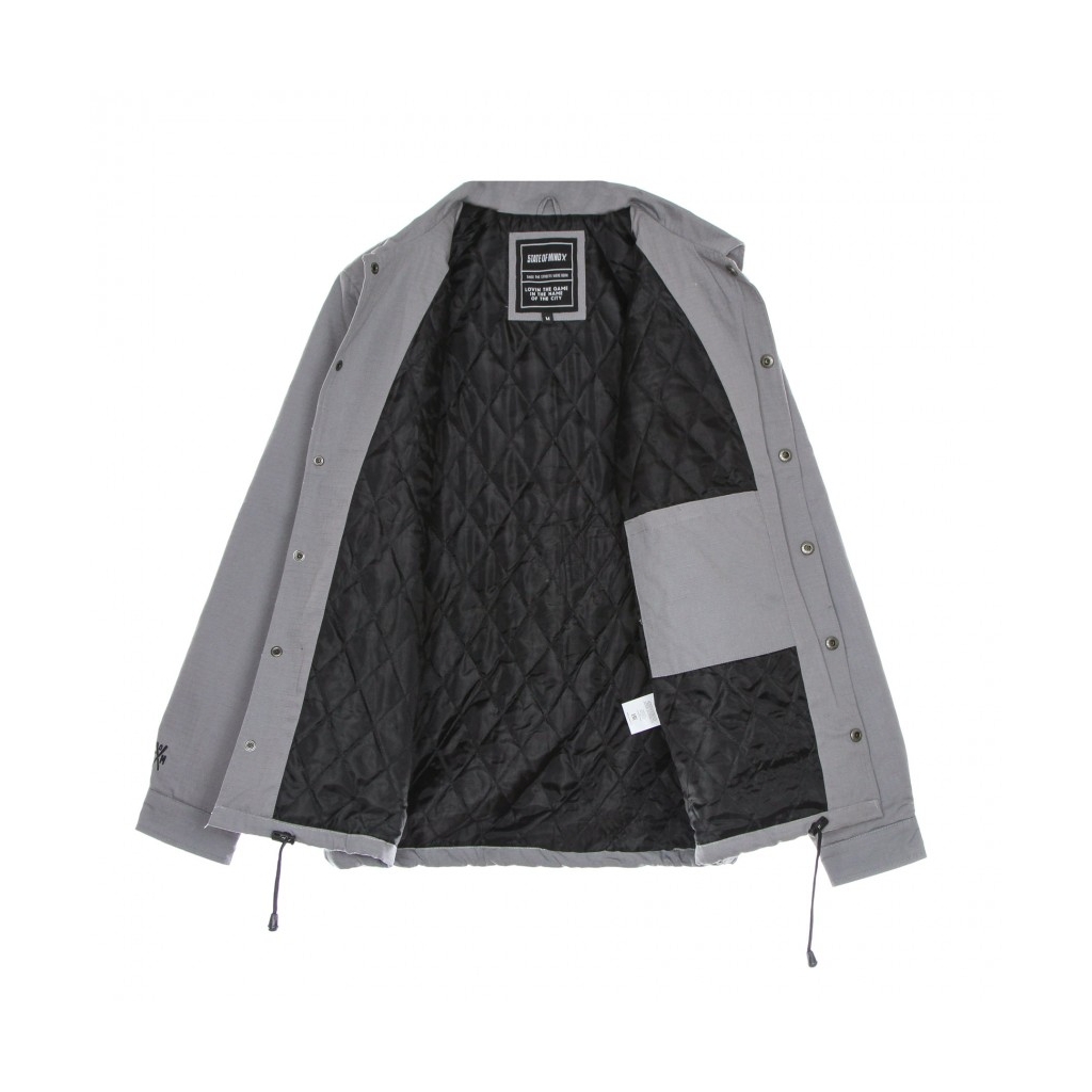 giacca coach jacket uomo monogram jacket GREY