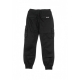 pantalone lungo uomo cargo ripstop BLACK