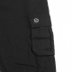 pantalone lungo uomo cargo ripstop BLACK