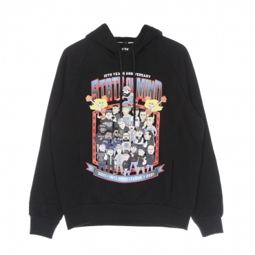 felpa cappuccio uomo 10th years anniversary league hoodie BLACK