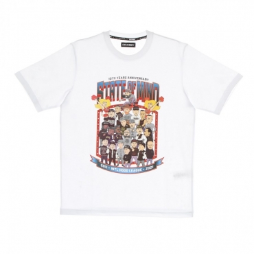 maglietta uomo 10th years anniversary league tee WHITE