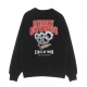 felpa girocollo uomo street olympics crewneck BLACK