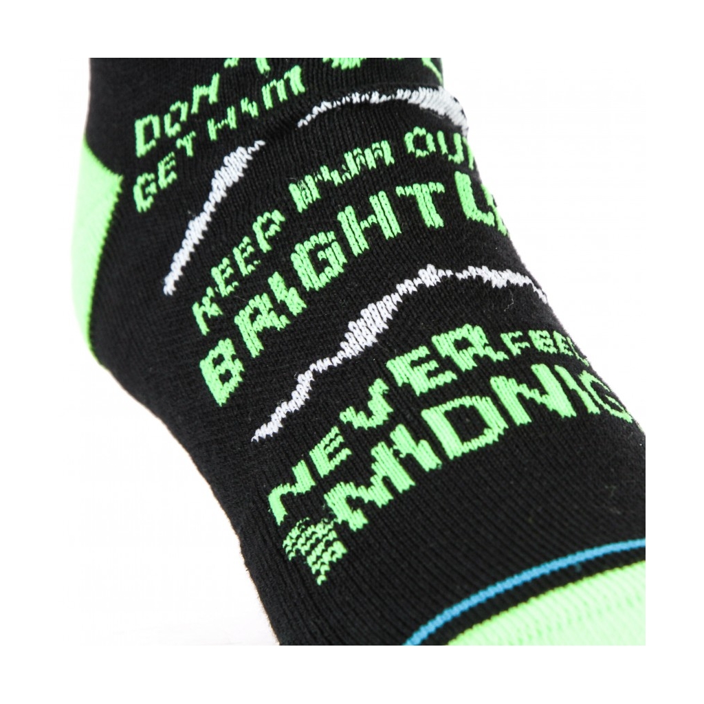 calza media uomo bright light BLACK