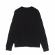 felpa girocollo uomo ri bl fleece crew BLACK