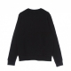 felpa girocollo uomo ri bl fleece crew BLACK