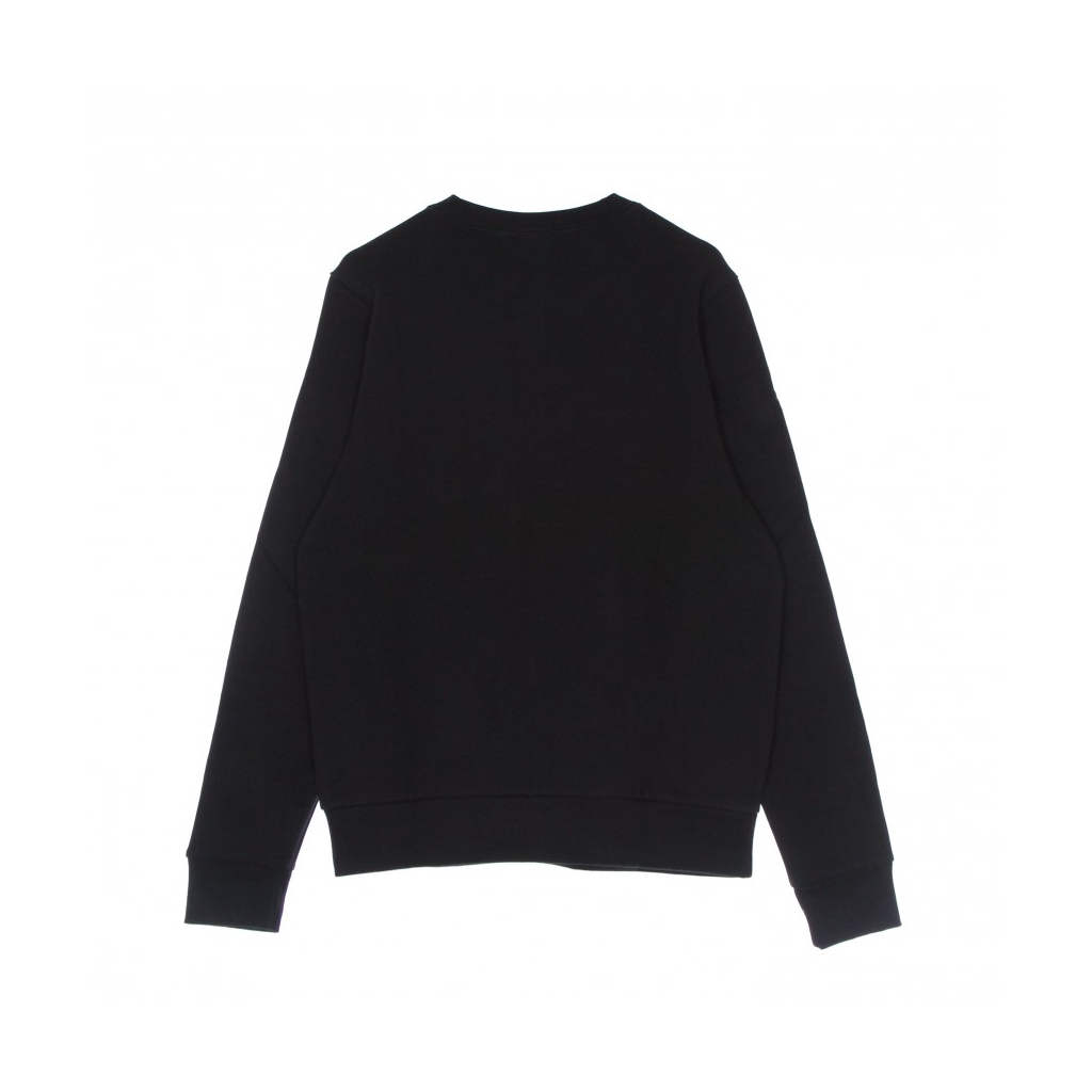 felpa girocollo uomo ri bl fleece crew BLACK