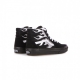 scarpa alta bambino sk8-hi metallic flame BLACK/SILVER