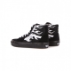 scarpa alta bambino sk8-hi metallic flame BLACK/SILVER