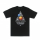 maglietta uomo video format triple triangle tee BLACK