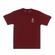 maglietta uomo video format triple triangle tee CARDINAL