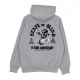 felpa cappuccio uomo ten years anniversary hoodie GREY MELANGE
