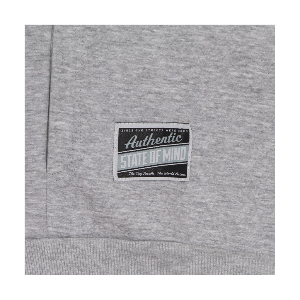 felpa cappuccio uomo ten years anniversary hoodie GREY MELANGE