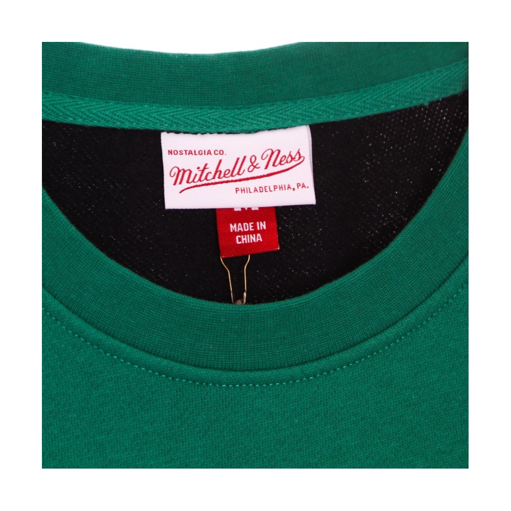 felpa girocollo uomo nba overtime fleece crew hardwood classics boscel ORIGINAL TEAM COLORS
