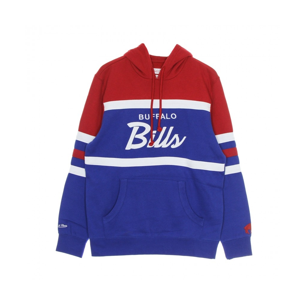 felpa cappuccio uomo nfl head coach hoody bufbil ORIGINAL TEAM COLORS