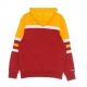 felpa cappuccio uomo nfl head coach hoody kanchi GOLD/RED