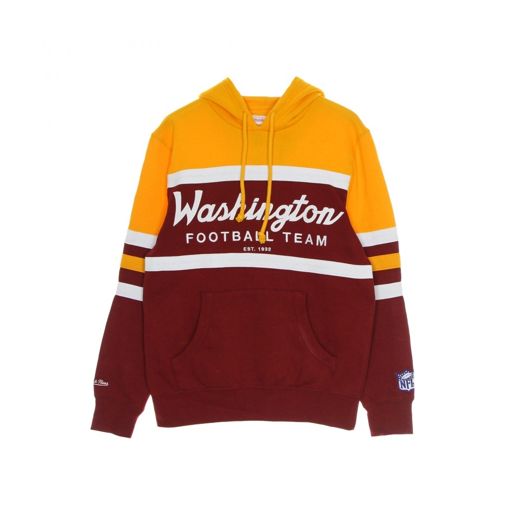 felpa cappuccio uomo nfl head coach hoody wasfte ORIGINAL TEAM COLORS