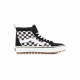 scarpa alta uomo sk8-hi mte-1 BLACK/WHITE/CHECKERBOARD