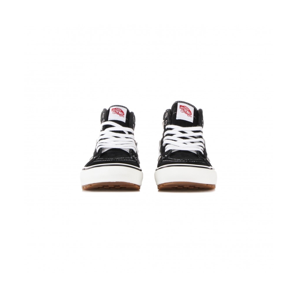 scarpa alta uomo sk8-hi mte-1 BLACK/WHITE/CHECKERBOARD