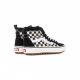 scarpa alta uomo sk8-hi mte-1 BLACK/WHITE/CHECKERBOARD