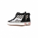 scarpa alta uomo sk8-hi mte-1 BLACK/WHITE/CHECKERBOARD