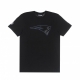 maglietta uomo nfl outline logo tee neepat BLACK/ORIGINAL TEAM COLORS