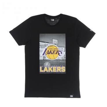 maglietta uomo nba photographic tee loslak BLACK