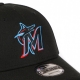 cappellino visiera curva uomo mlb the league miamar BLACK/ORIGINAL TEAM COLORS